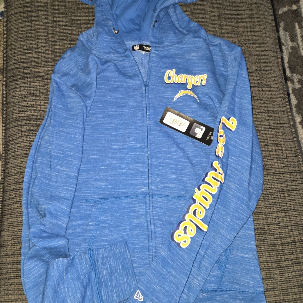 Blue Los Angeles Chargers Hoodie